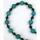 Detail of Turquoise & Chrysocolla bead necklace